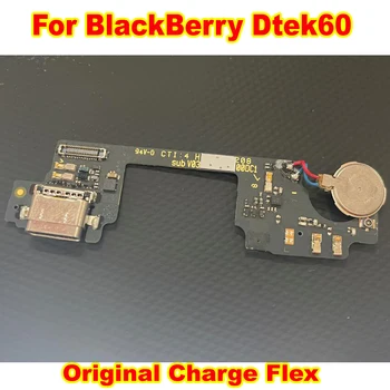 Оригинален USB порт за зареждане на зарядно устройство ще захранване на такса за BlackBerry Dtek 60 Dtek60 штекерный конектор с вибратор, микрофон плоча flex кабел