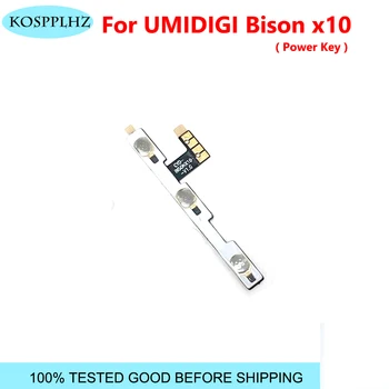 За UMIDIGI Bison X10 Бутон за Регулиране на силата на Звука на Хранене Гъвкав Кабел Страничен Клавиш за Включване Изключване Бутон за Управление на Резервни Части За Bison X10 Pro X10Pro